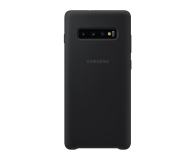 Etui SiliconeCover do Samsung Galaxy S10 + czarne - 478388 - zdjęcie 1